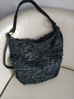 Сумка дизайнерская кожаная