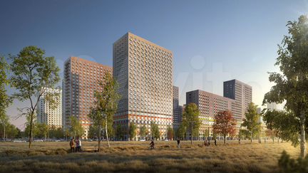 2-к квартира, 59.1 м², 9/25 эт.