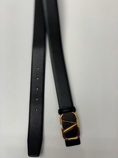 Новый женский ремень Valentino черный