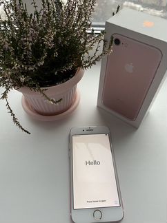 Телефон iPhone 7 128gb rose gold