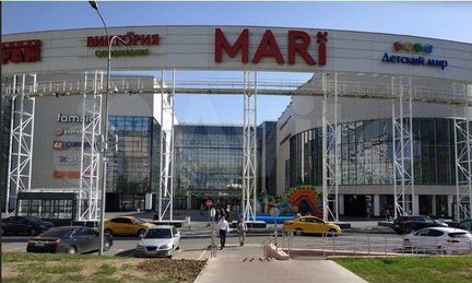 Торговое помещение,в трк Mari 43.07 м²