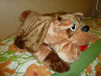 Собака мягкая игрушка