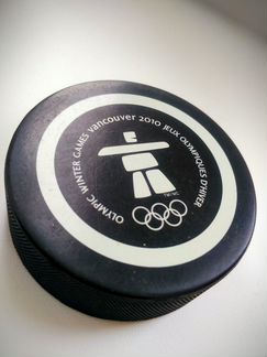 Шайба хоккейная Олимпиада Vancouver 2010