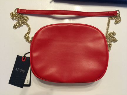 Женская красная сумка Armani Jeans (новая)