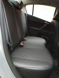 Модельные чехлы Мазда 3 из экокожи