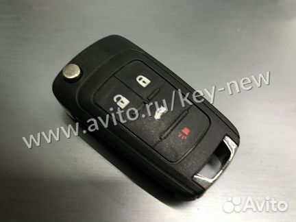 Ключ Chevrolet Cruz четыре кнопки