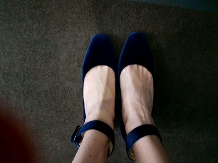 Новые бархатные туфли Lui jo