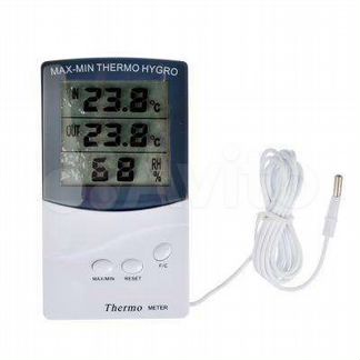 Термометр электронный, выносной датчик температуры