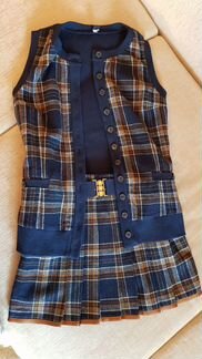 Юбка и жилетка Маленькая Леди, б/у