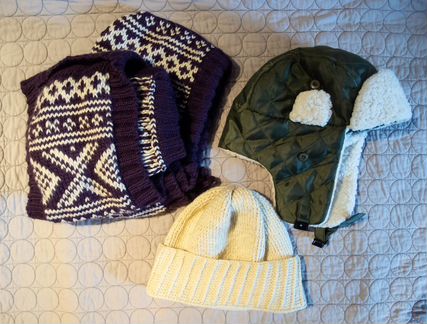 Новые женские/подростковые шапки