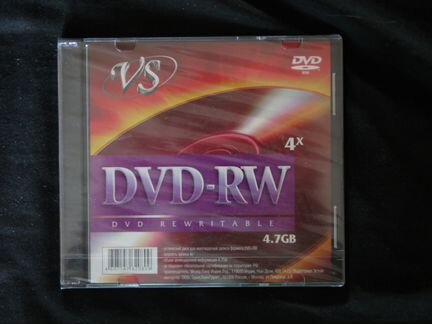 CD-RW 9 новых дисков и новый DVD-RW