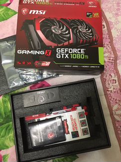 MSI GTX1080Ti GamingX 11Gb как новая не майнинг