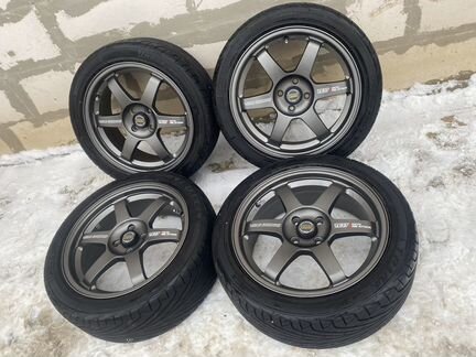 Новые Диски Volk Racing TE37 и новые шины Ultra Sp
