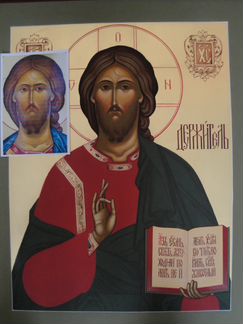 Икона рукописная 