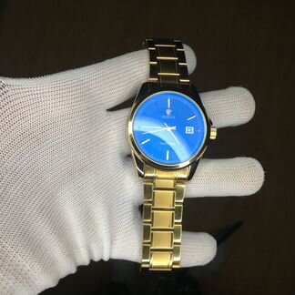 Часы мужские механические в золотой расцветке