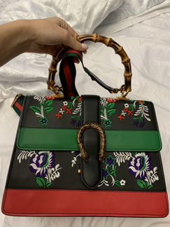 Сумка Gucci с бамбуковой ручкой
