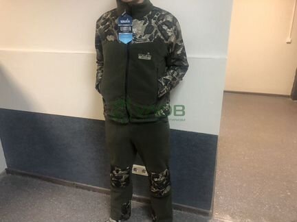 Костюм флисовый дышащий для охоты и рыбалки