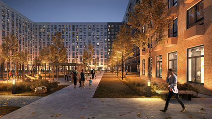 1-к квартира, 43.6 м², 6/33 эт.