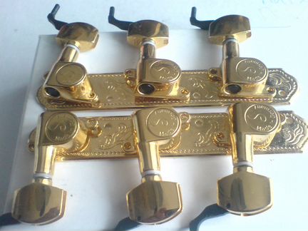 Продам гитарные колки Schaller MKG Mini 543 Gold