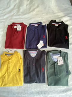 Футболки polo us мужские новые