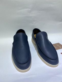 Лоферы Loro Piana Summer Walk синие