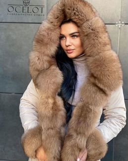 Парка с мехом