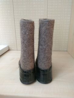 Валенки с галошами