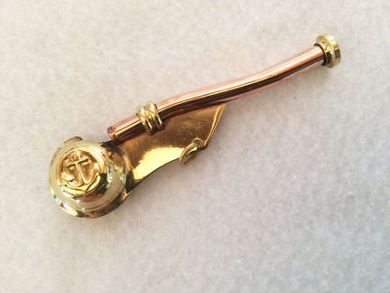 Подвеска Морской свисток №2 (работает) медь + лату