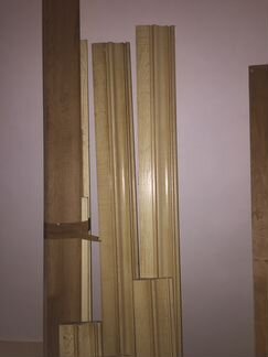 Плинтус новый дуб массив