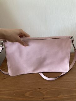 Сумка клатч большой натуральная кожа