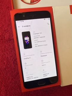 OnePlus 5 8/128Gb Black Snapdragon 835
