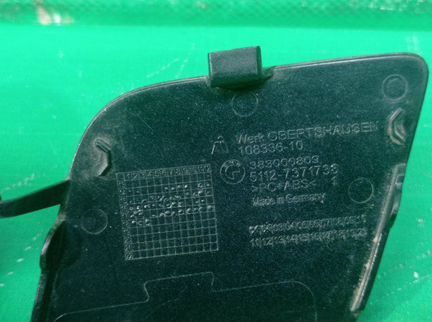 Заглушка буксировочного крюка задняя Bmw 1 F20