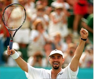 Ракетка Head Radical, Зебра, Андре Агасси