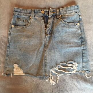 Юбка джинсовая