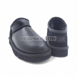 Угги Ugg Ultra Mini Tasman Metallic Black Ар-N819