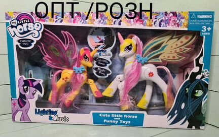 Милая пони Селестия и Флаттершай