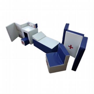 Мягкий игровой набор Айболит 8 модулей