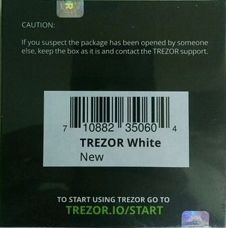 Криптокошелек Trezor One