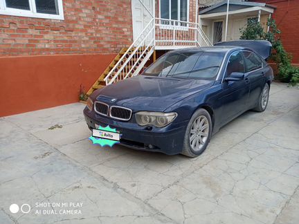 BMW 7 серия 4.4 AT, 2002, битый, 306 000 км