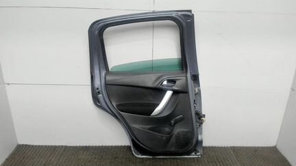 Дверь боковая левая задняя Citroen C3 2009, 2010