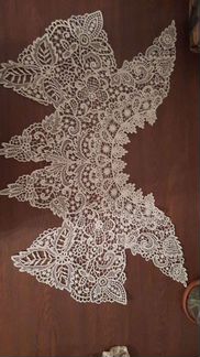 Воротник старинный, кружевной