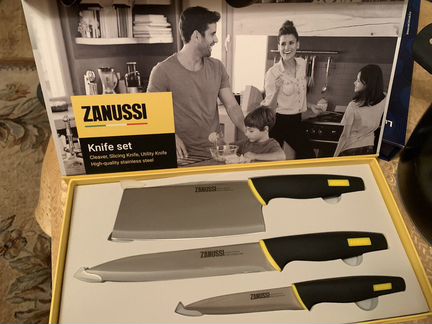Набор из трёх ножей zanussi