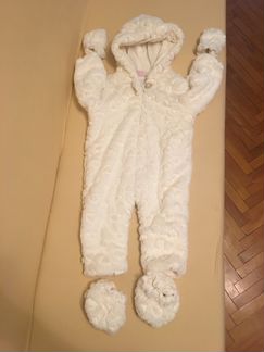 Комбинезон велюровый детский, р 80