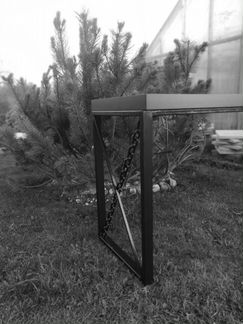 Стол в стиле loft