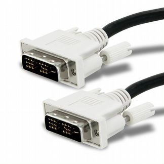 Кабель провод DVI - DVI 1.7м, Новые много