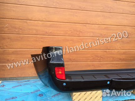 Задний бампер Land Cruiser 200 07-12