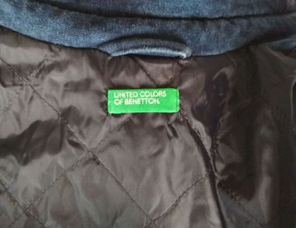 Джинсовый Пиджак Benetton