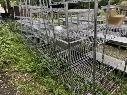 Стеллажи для посуды