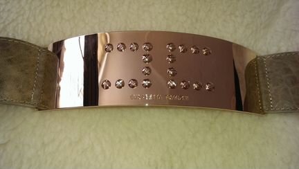 Пояс кожаный Elizabetta franchi Celyn b