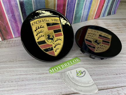 Заглушка Порше Макан на диск с логотипом